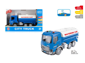 Машинка инерционная Rui Jia Спецтехника, свет/звук, 1:18