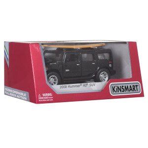 Машинка Kinsmart KT 5337 WS1, инерционная, металлическая, с доской для сёрфа, 11,5см