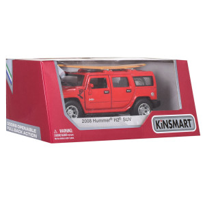 Машинка Kinsmart KT 5337 WS1, инерционная, металлическая, с доской для сёрфа, 11,5см