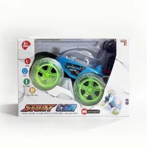 Машинка-перевертыш трюковой на радиоуправлении Stunt car, свет/звук