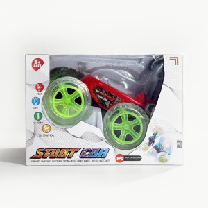 Машинка-перевертыш трюковой на радиоуправлении Stunt car, свет/звук