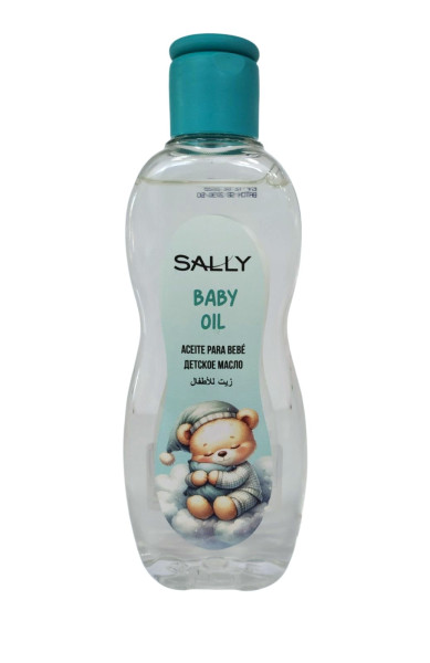 Масло детское Sally, увлажняющее, массажное, 0m+ 200 мл