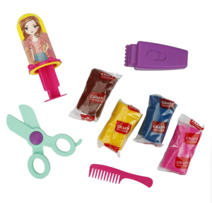 Масса для лепки Sunman Crafy Fun Dough Star hair salon, с аксессуарами