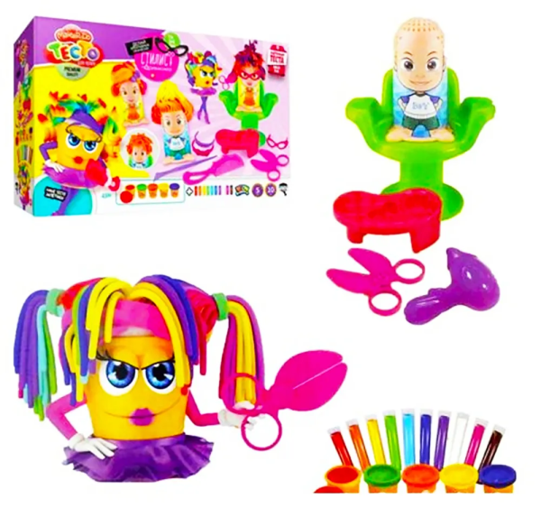 Масса для лепки Danko Toys Master Do, стилист-парикмахер, 450гр