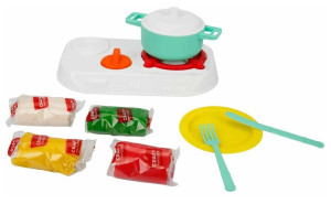 Масса для лепки Sanman Crafy Fun - Lovely Kitchen, с аксессуарами