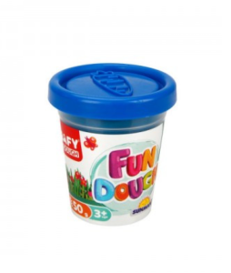 Масса для лепки Sanman Crafy Fun, 6 цветов, 300гр