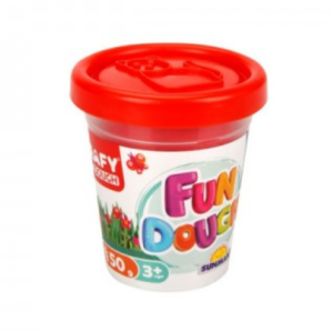 Масса для лепки Sanman Crafy Fun, 6 цветов, 300гр