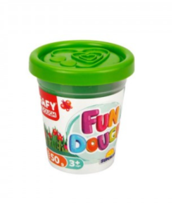 Масса для лепки Sanman Crafy Fun, 6 цветов, 300гр