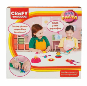 Масса для лепки Sunman Crafy Fun Dough - Yummy Cake, с аксессуарами