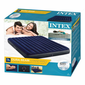 Матрац велюровый Intex 64755 Velur Classic, до 272кг, 183х203х25см