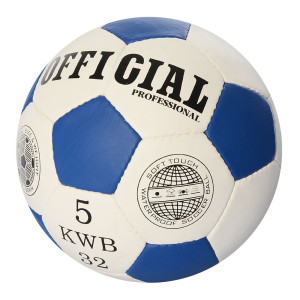 Мяч футбольный OFFICIAL 2500-200, размер 5, ПУ 1,4мм, 32панели ,ручн.работа