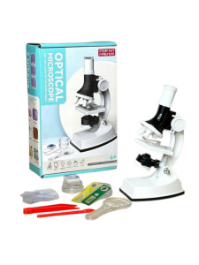 Детский микроскоп с аксессуарами, с увеличением до 1200 раз