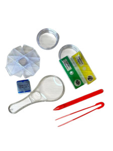 Детский микроскоп с аксессуарами, с увеличением до 1200 раз