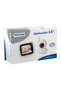Видеоняня Miniland baby Digimonitor 3,5", цифровая, 3,5 дюймовый монитор