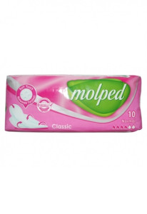Прокладки Molped Classic Normal, с мягкой поверхностью, 4 капельки, 10 шт.