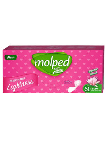 Ежедневные прокладки Molped Daily Lightness Slim, ароматизированные, 60 шт.