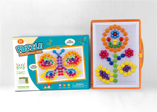 Классическая мозайка Puzzle Mushroom Nail