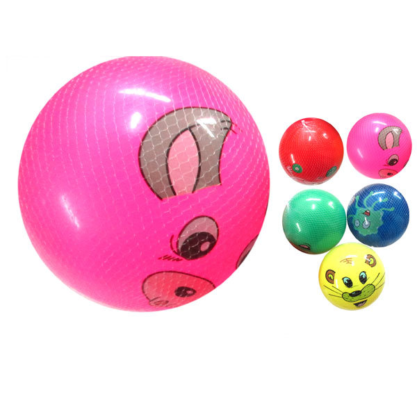 Мяч детский Животные 45384, надувной, 22см