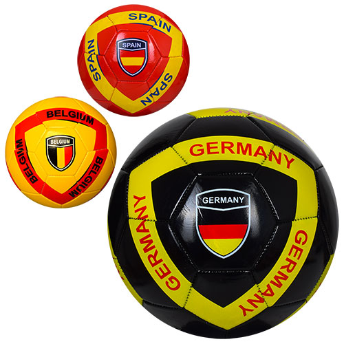 Мяч футбольный EV 3285 Страны, размер 5, ПВХ