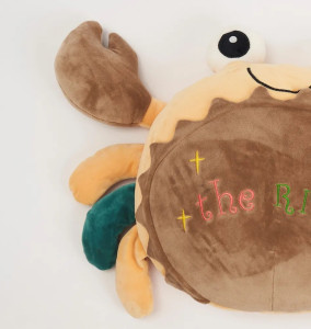 Мягкая игрушка 49107 Крабик, с пуховым одеялом, 55см