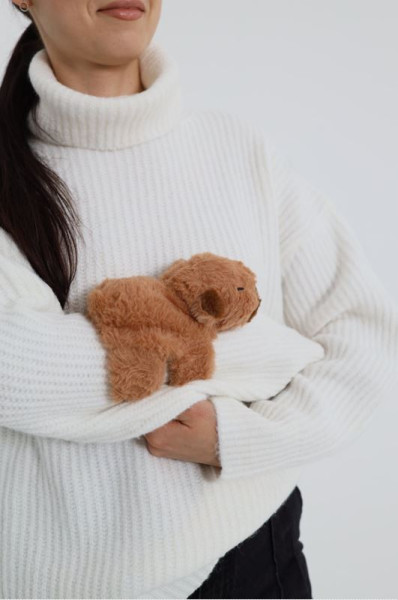 Мягкая игрушка Капибара, 18 см