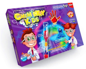 Набор для экспериментов Danko Toys CHK-02-02 Chemistry Kids Econom, от 10лет