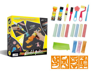 Набор для творчества Colorful graffiti, раскрашивание граффити