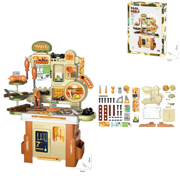 Набор инструментов 55001 Tool table, 53 детали