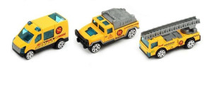 Набор машинок City Alloy Car, металл, 1:64
