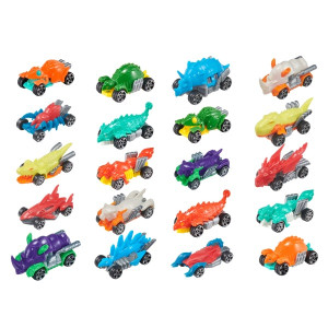 Набор машинок HTI Teamsterz Beast Machines Die-Cast, металлический, 10шт