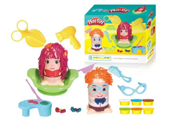 Масса для лепки Play-Toy, моделин, с формочками и аксессуарами