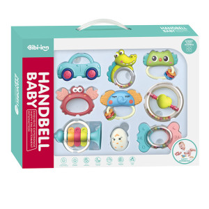Набор погремушек Ibi-inn Handbell Baby, 9шт, 0m+