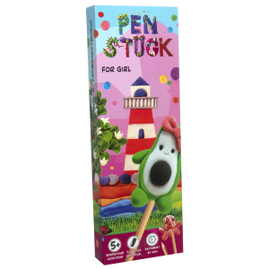 Набор для творчества Pen Stuck for girl, масса для лепки
