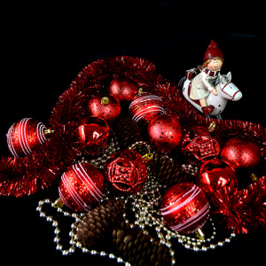 Набор елочных игрушек 9053 Шарики, диаметр 6см, 20шт.