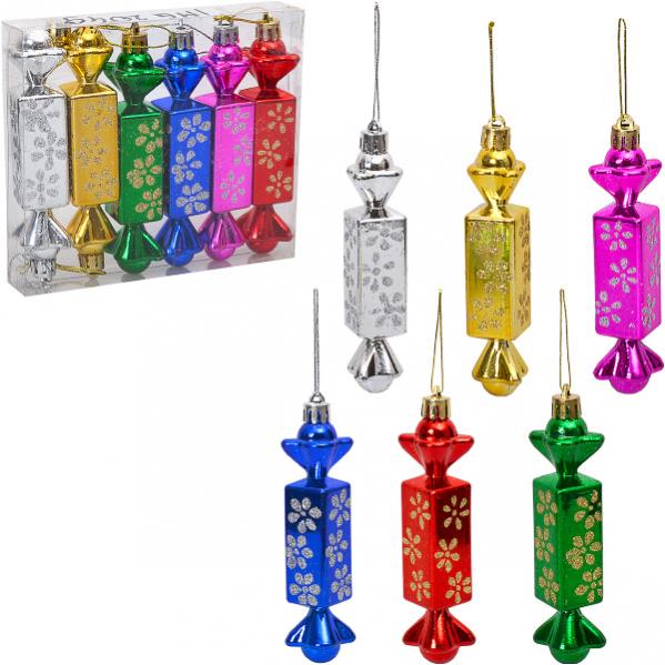 Набор - украшение Конфеты S1-2055, 6шт.