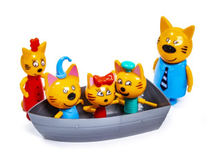 Набор игровой с фигурками из м/с "Три кота" PS658