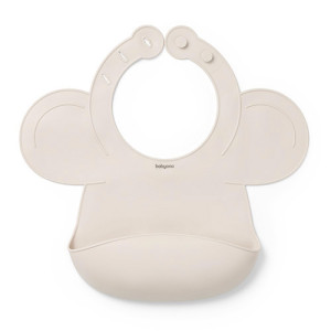 Нагрудник BabyOno, силикон, с защитой плеч, 6м+