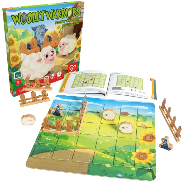 Настольная игра Hape Защита овечек, с 4-х лет