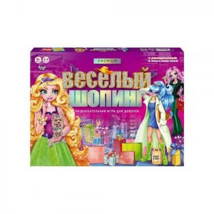 Настольная игра Danko Toys Веселый шопинг Премиум, с 8 лет