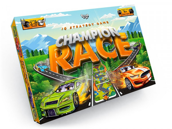 Игра настольная Danko Toys Champion Race, от 4-х лет