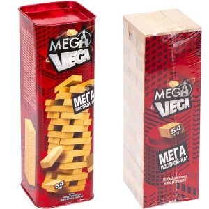 Игра настольная Danko Toys MEGA VEGA, 54 элемента
