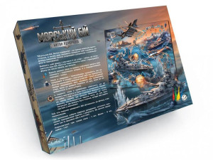 Настольная игра-ходилка Морской бой Битва адмиралов, от 3 лет