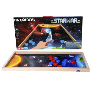Настольная игра Maximus Футбол/Звездные войны, деревянная, с 3-х лет
