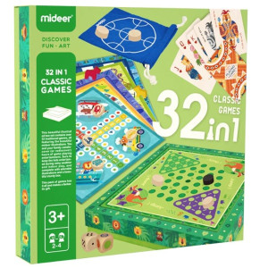 Настольная игра Mideer 32 в 1, с 3-х лет