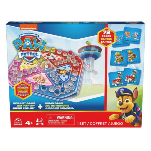 Настольная игра Spin Master Щенячий патруль - Поп-ап, 2 игры