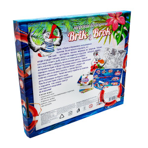 Настольная игра Strateg Морские выходные Brik and Brok, с 4 лет