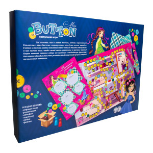 Настольная игра Strateg Miss Button, с 5 лет