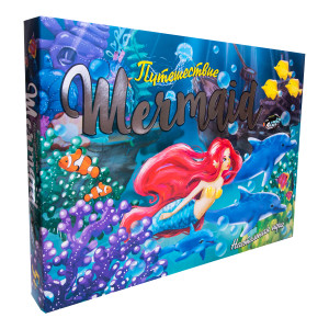 Настольная игра Strateg Путешествие Mermaid, с 5 лет