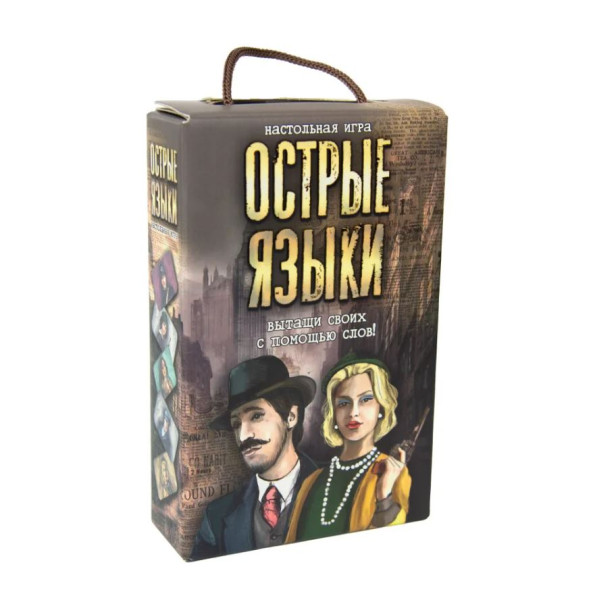 Настольная игра Strateg Острые языки, с 10-ти лет