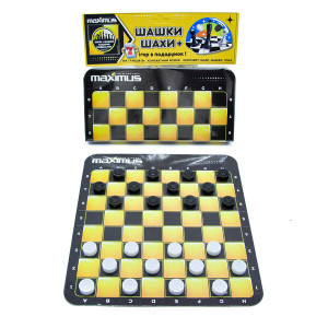 Игровой набор Maximus MX5446 Шахматы/шашки, картонный